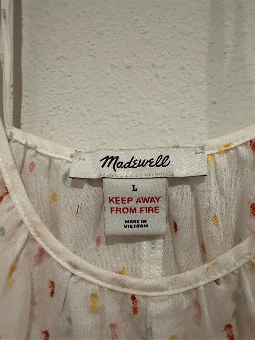 Madewell Cream Eyelet Strapless Midi Sundress - Picture 3 of 10